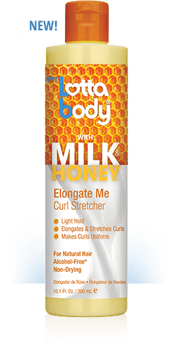 Lottabody w/Milk & Honey- Elongate Me Curl Stetcher 10.1oz