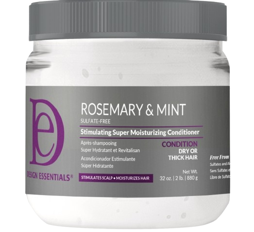 Design Essentials- Rosemary & Mint Stimulating Super Moisturizing Conditioner