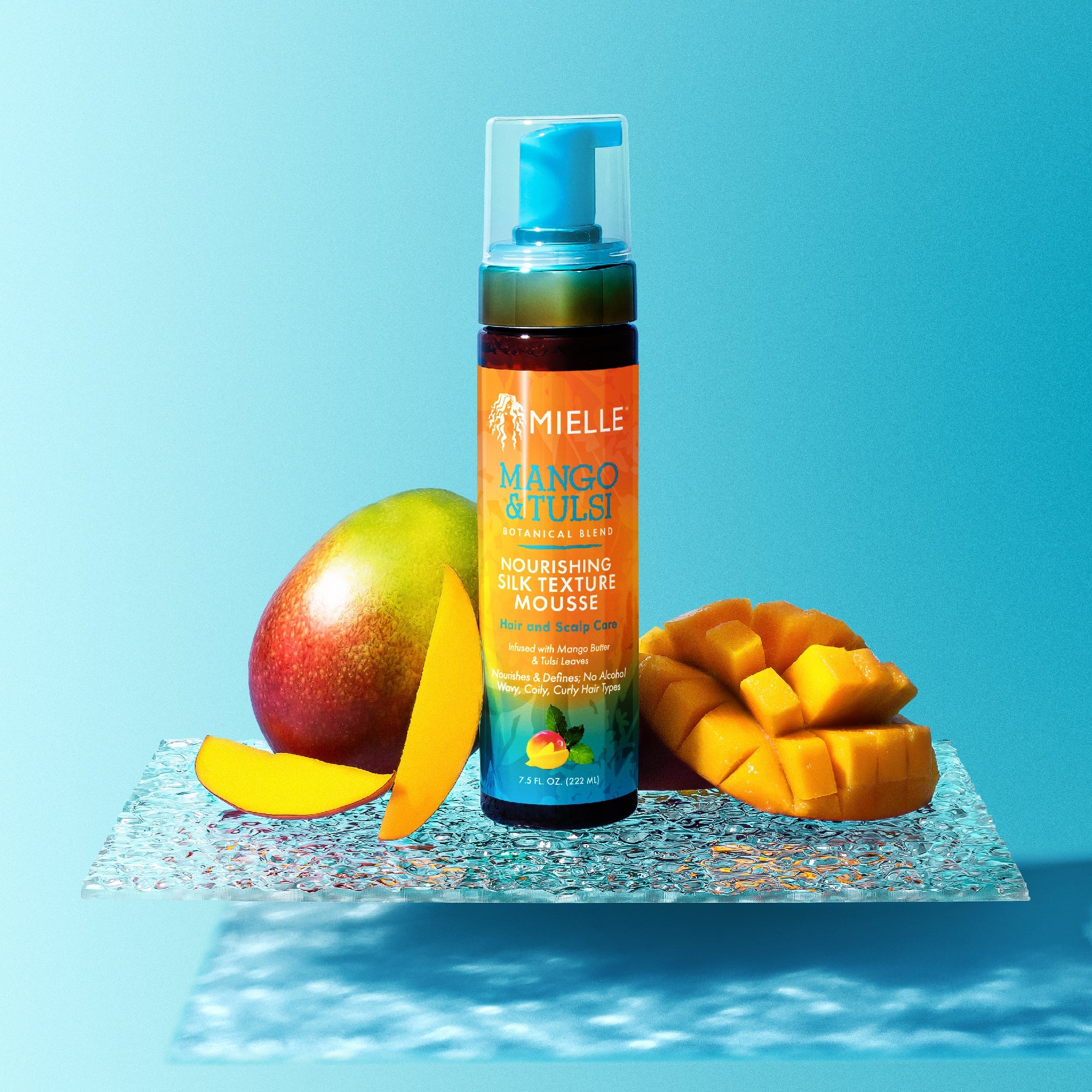 Mielle Mango & Tulsi Nourishing Silk Texture Mousse