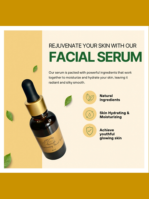 Rejuvenating Facial Serum 1oz