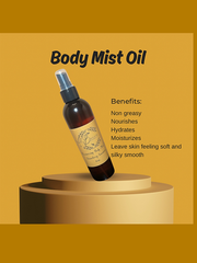 Moisturizing Body Mist Oil Cucumber Melon 8oz