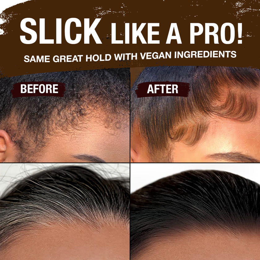 Vegan Hair Sleek Stick Natural Black 2.7oz (ETKVC-1B75)