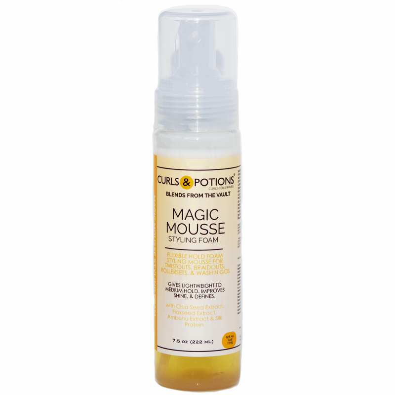 Curls & Potions Magic Mousse Styling Foam 7.5oz