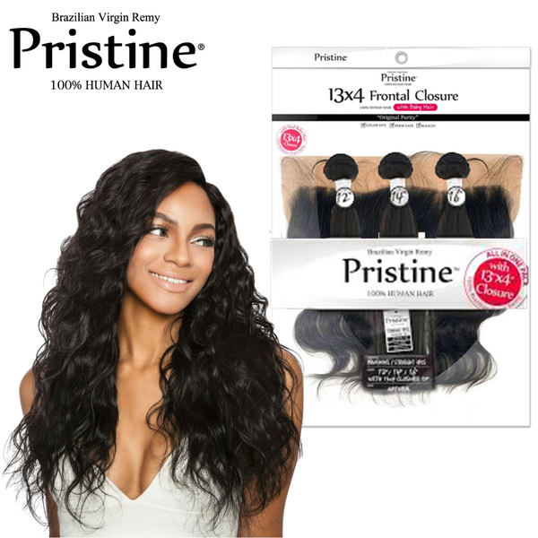 Pristine 11A Body Wave 3PCS + HD 13x4 Closure