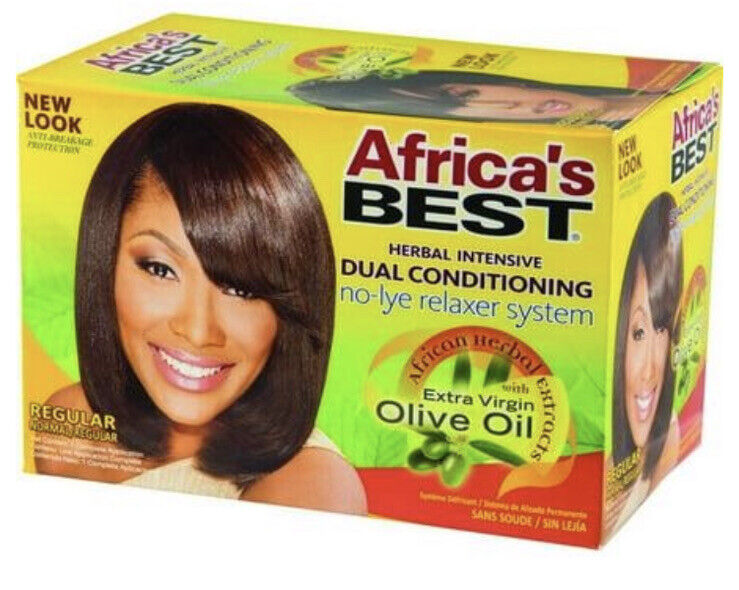 Africa's Best Herbal Intensive Dual Conditioning No-Lye Relaxer Regular