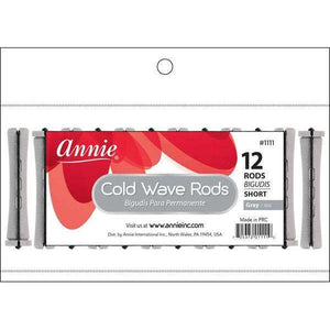 Annie Cold Wave Rods #1111 Short Grey 12CT