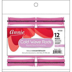 Annie Cold Wave Rods #1109 Short Orchid 12CT