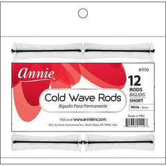 Annie Cold Wave Rods #1110 Short White 12CT