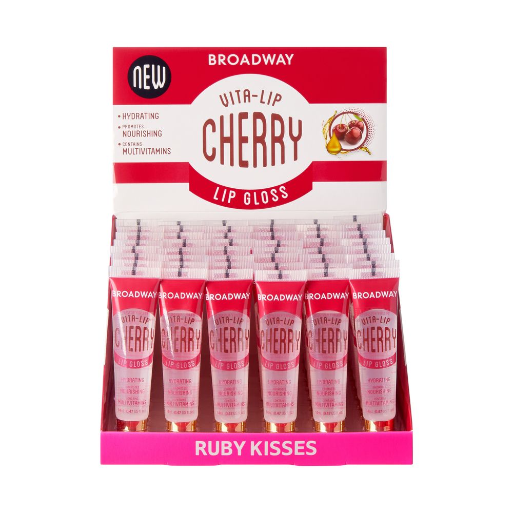 Broadway Vital-Lip Cherry Lip Gloss (BCLG11D)