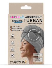 H2PRO Absorbent Turban Gray (SATU02GY)