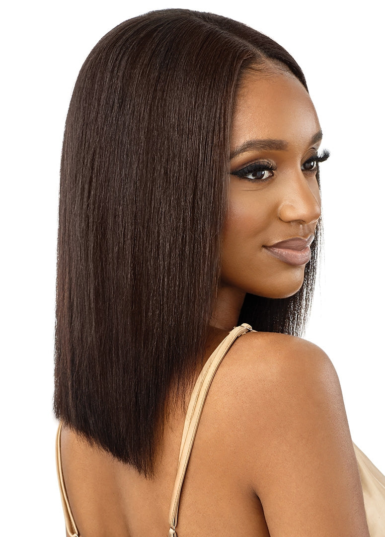 Mytresses Gold Leave Out (U-Part) Wig HH-Dominican Straight 14"