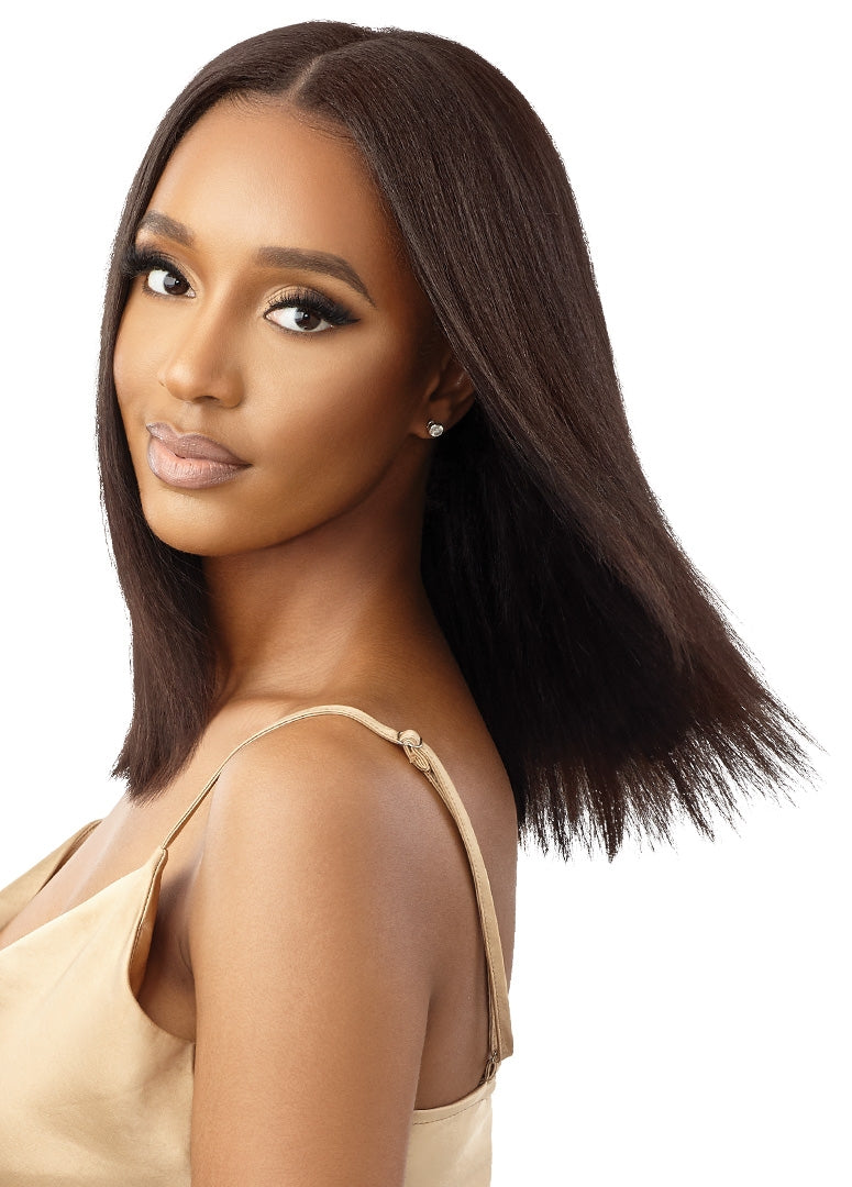 Mytresses Gold Leave Out (U-Part) Wig HH-Dominican Straight 14"