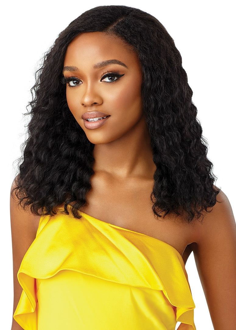 Mytresses Gold Leave Out (U-Part) Wig HH-Peruvian Wave 18"