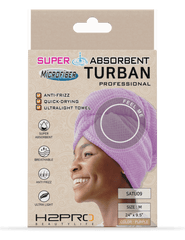 H2PRO Absorbent Turban Purple (SATU09PU)