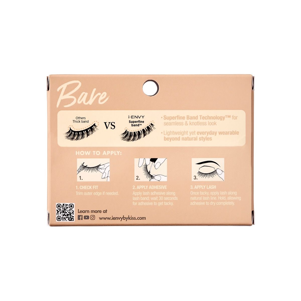 i.ENVY Bare Lashes (IEK03)