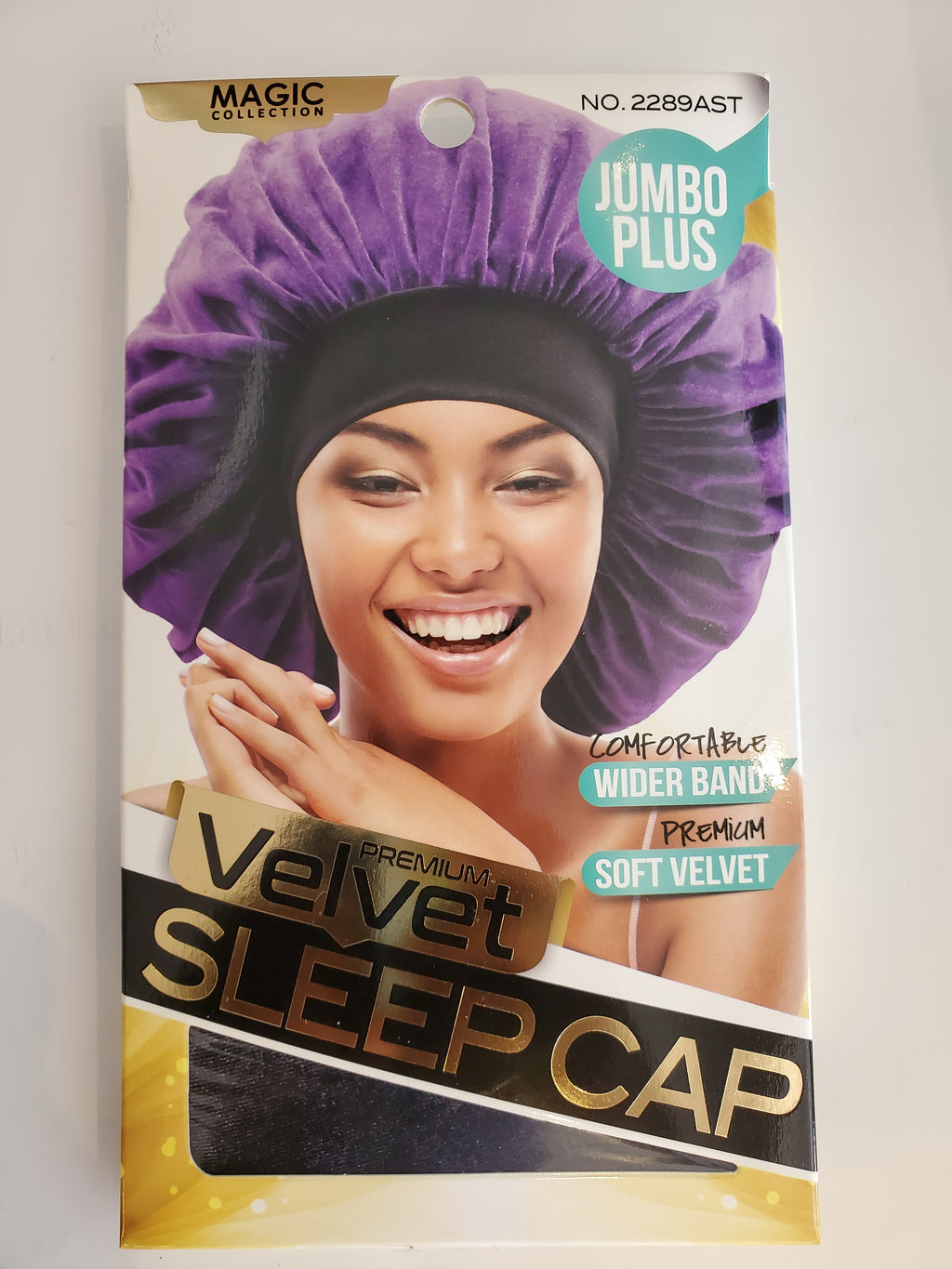 Magic Collection- Premium Velvet Sleep Cap (Jumbo Plus)