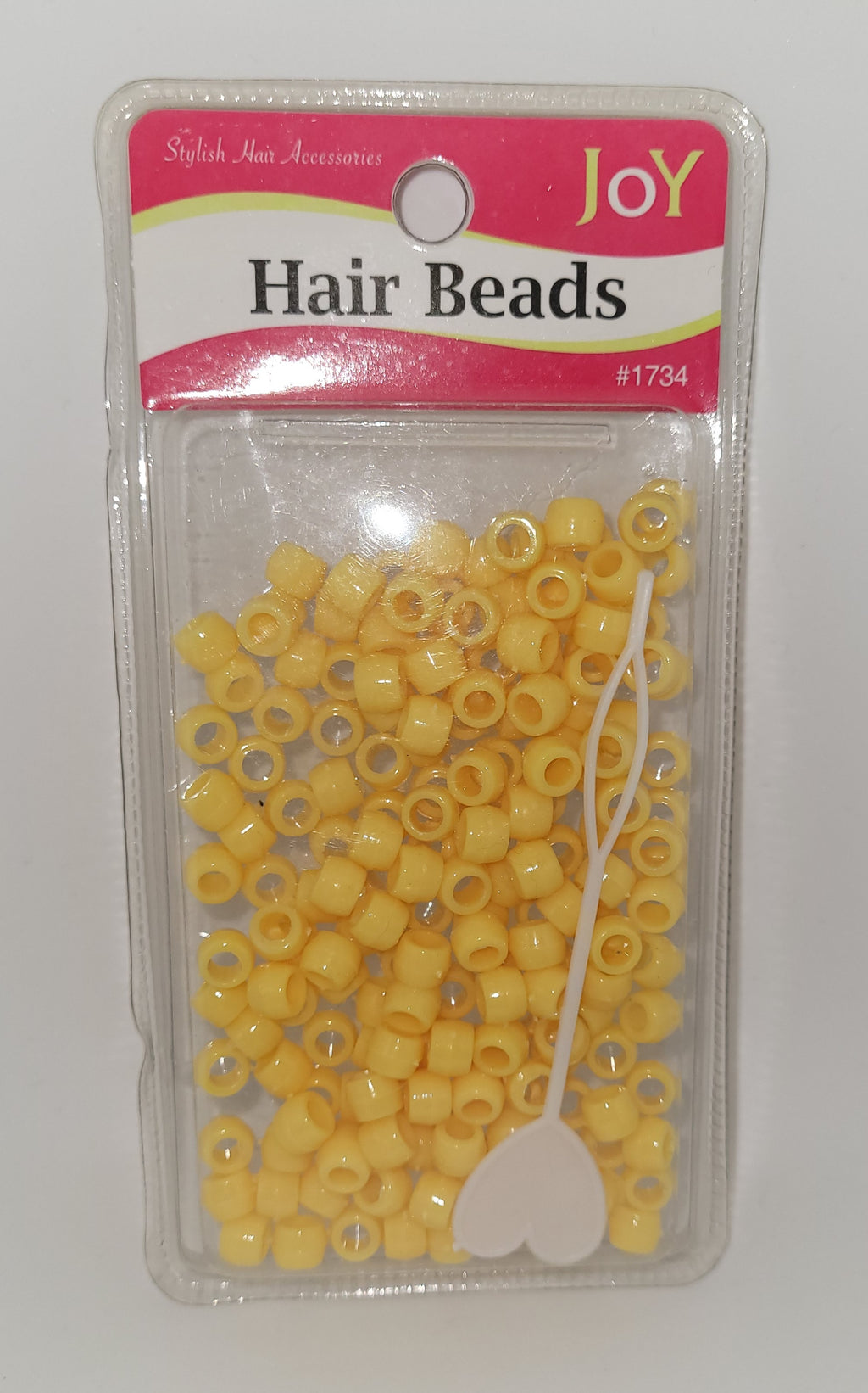 Joy Small Hair Beads Yellow #1734