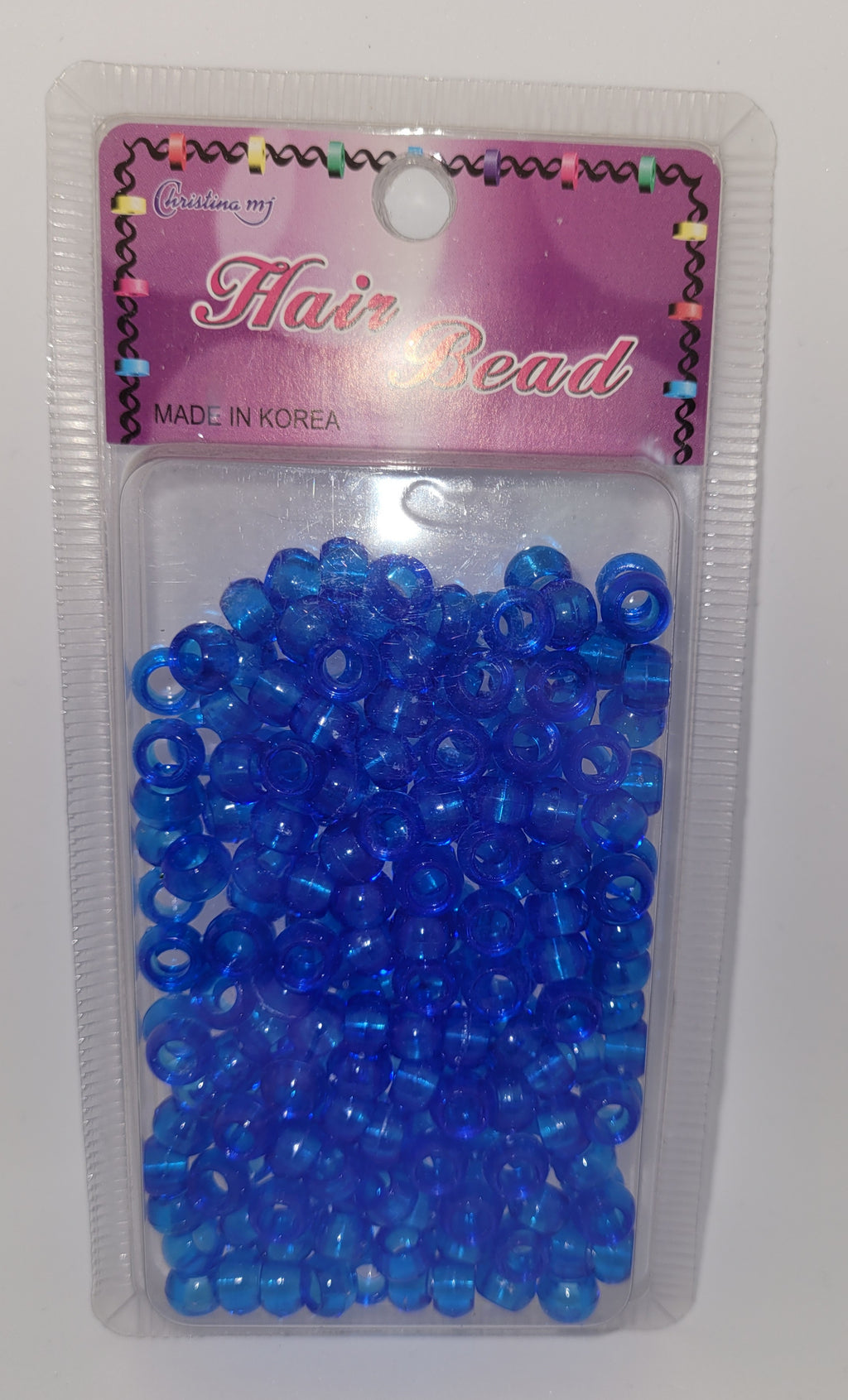 Christina MJ Small Hair Beads Royal Blue