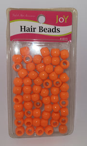Joy Large Hair Beads Orange