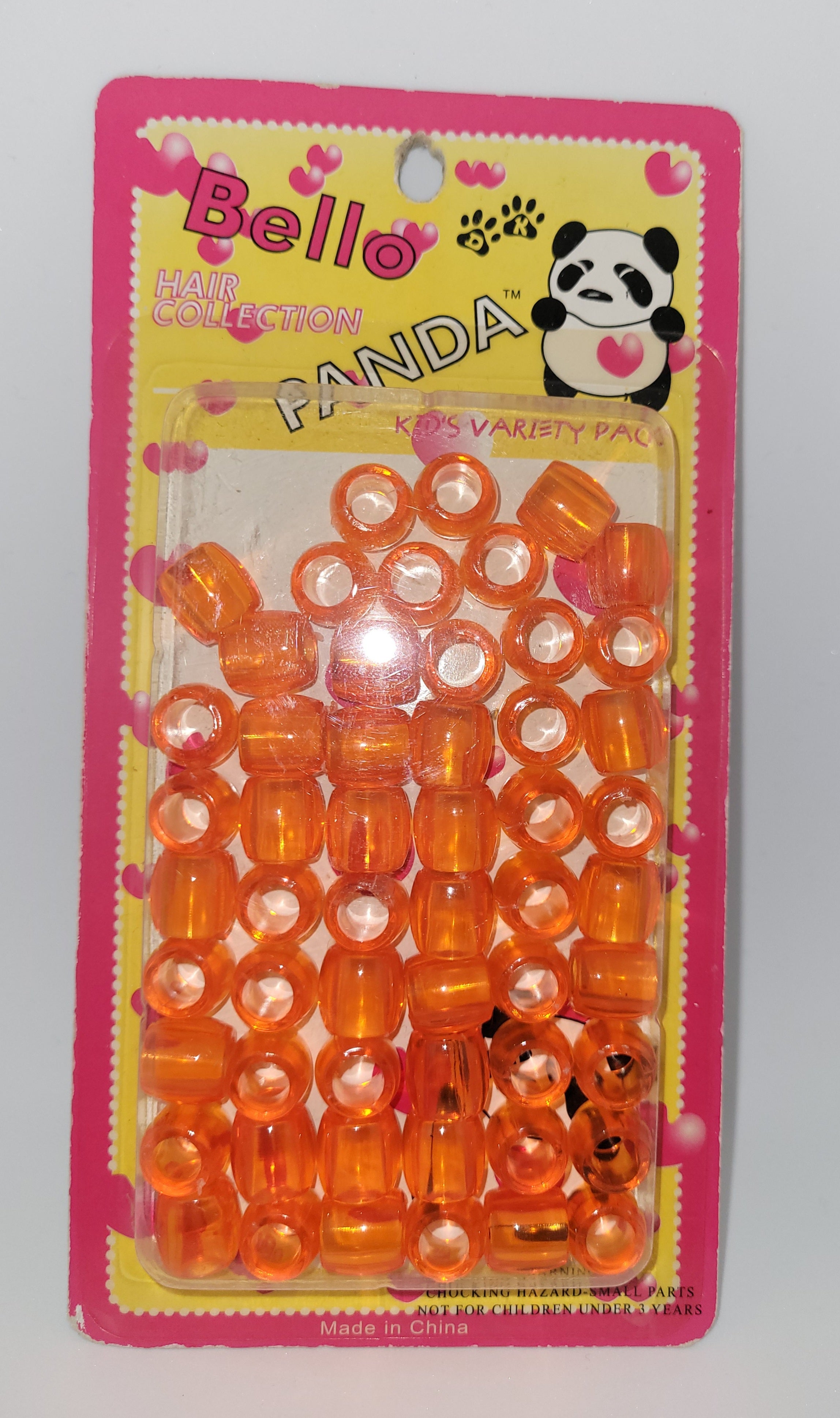Bello Large Beads Orange 38040