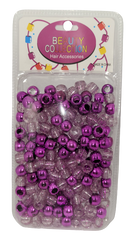 Beauty Collection Purple Large Speckled Beads (METPUR)