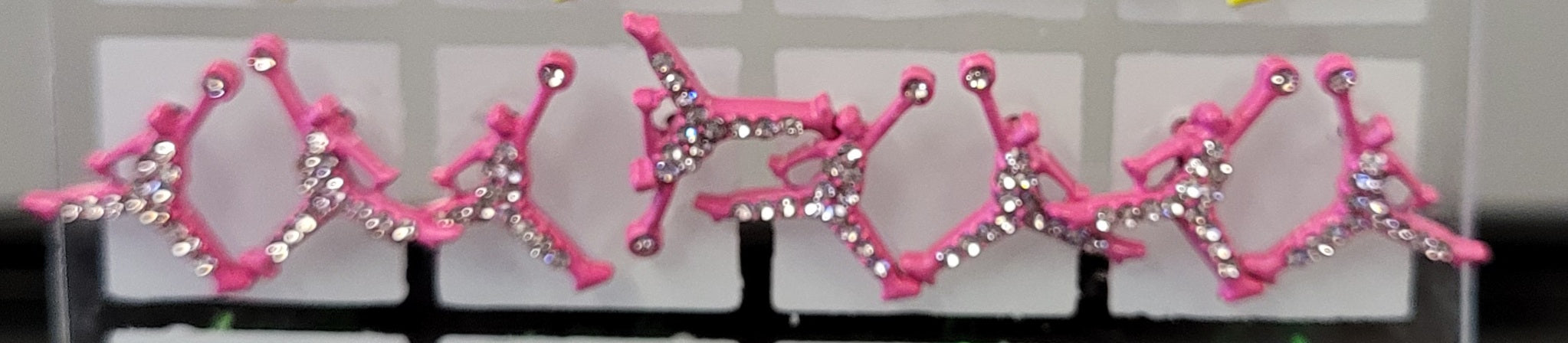 Jordan Inspired Cubic Zirconia Earrings