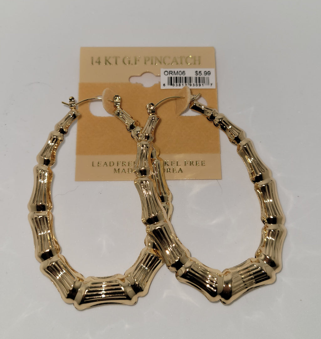 14 KT G.F Pincatch Gold Earring (ORM06)