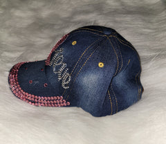 Believe Breast Cancer Jeweled Hat