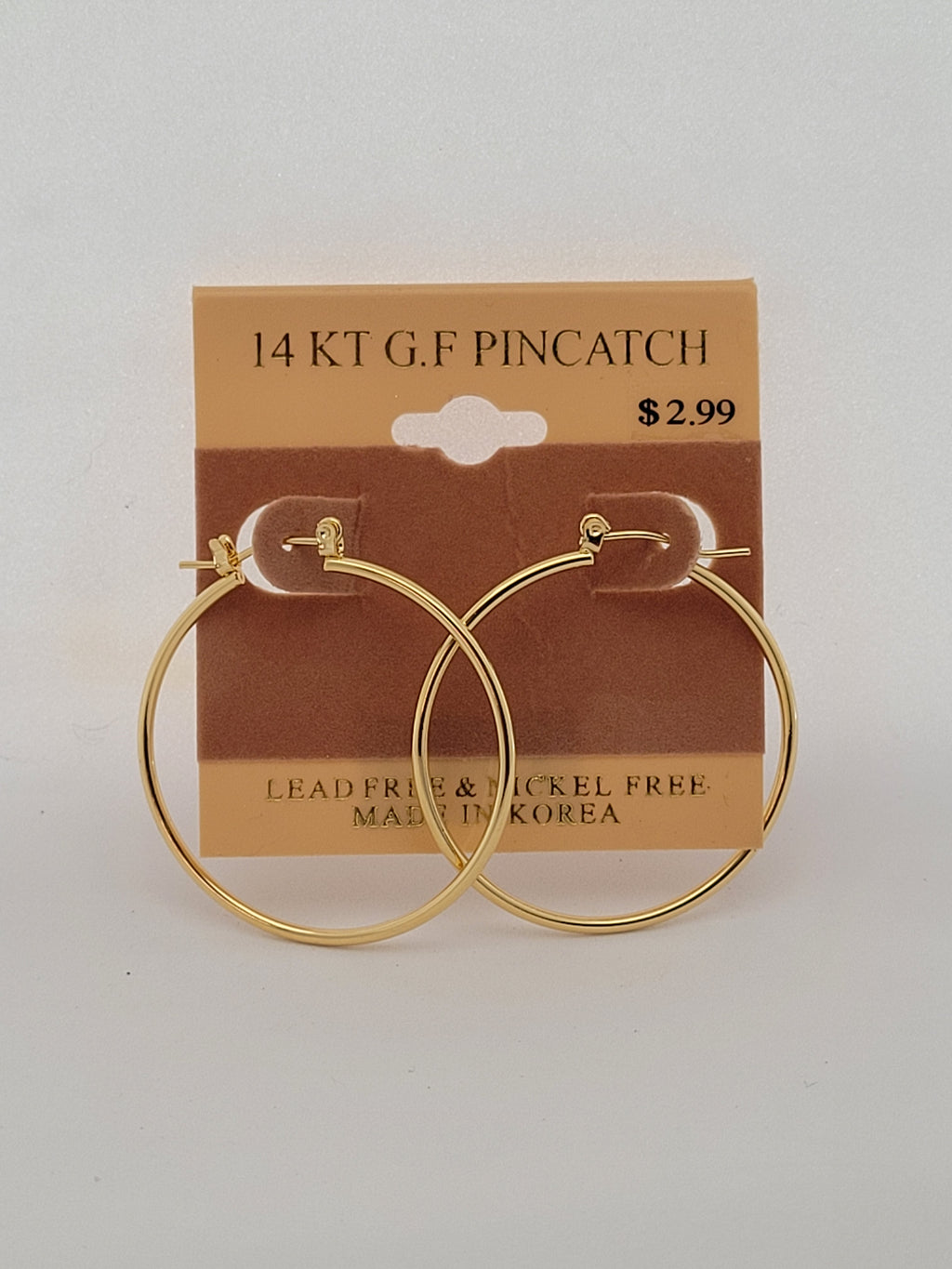 14 KT G.F Pincatch Gold Earring 350232