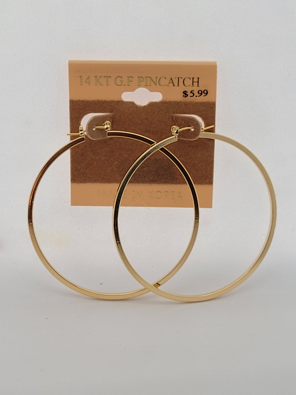 14 KT G.F Pincatch Gold Earring 350860