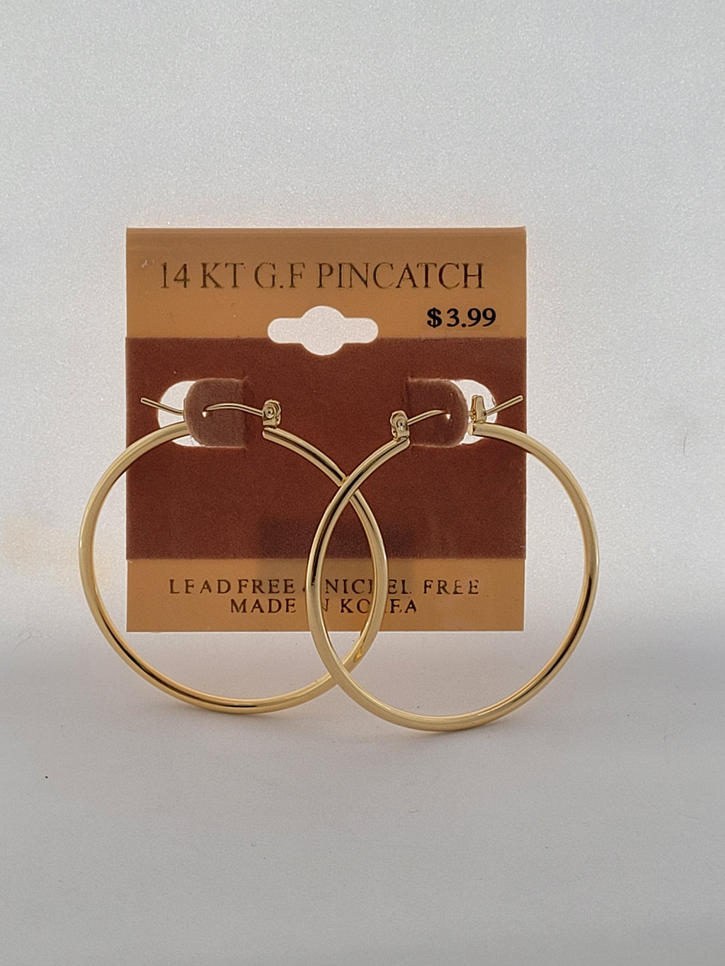 14 KT G.F Pincatch Gold Earring 350340