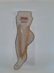 Nicole Anklet Hearts