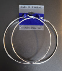 Hypoallergenic Large Hoop Earring