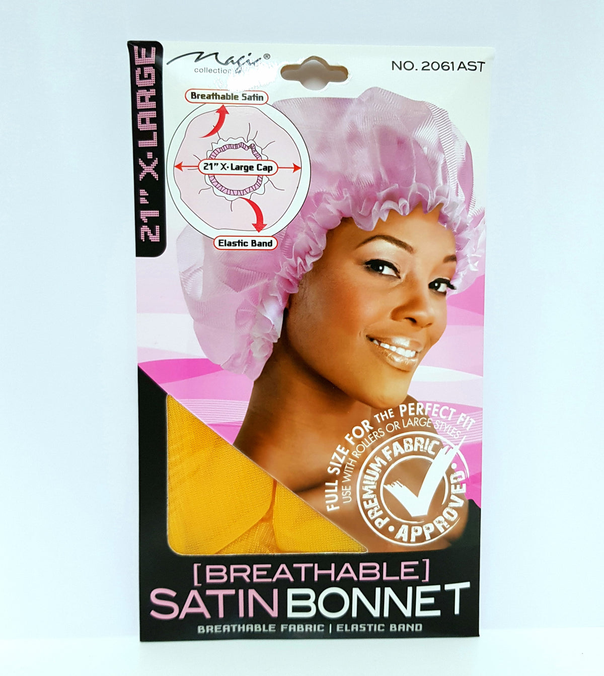 Magic Collection- Breathable Satin Bonnet (2061AST)