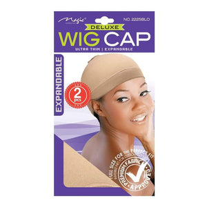 Magic Collection Blonde Deluxe Wig Cap 2pcs (2225BLO)