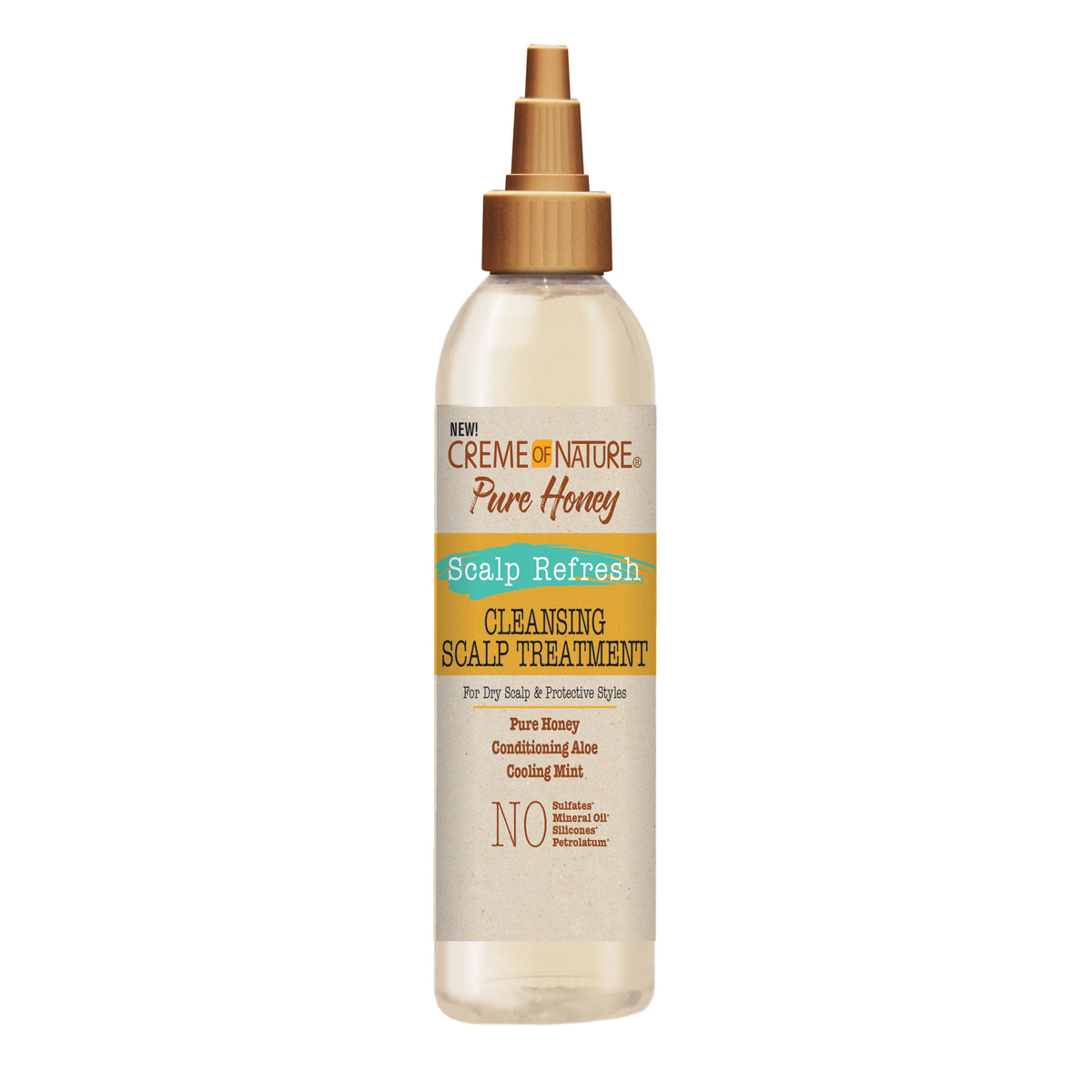 Creme Of Nature Pure Honey - Scalp Refresh Treatment  8 oz