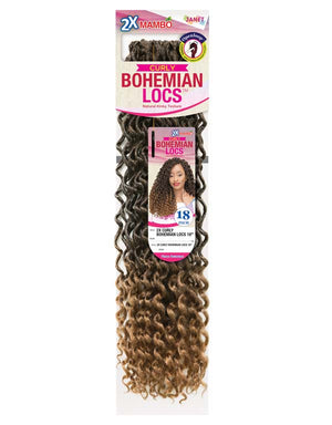 Janet Collection 2X Mambo Curly Bohemian Locs