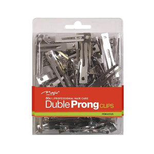 Magic Collection- Double Prong Clips 80ct