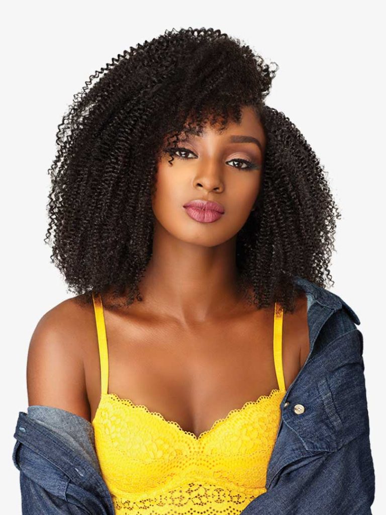 Curls Kinks & Co 3C Clique 100% Human Textured Clip-Ins 9pc