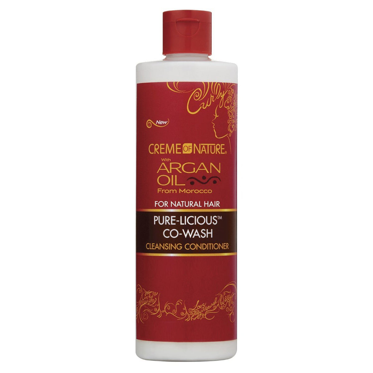 Creme Of Nature with Argan Oil Pure Licious Co-Wash 12 oz