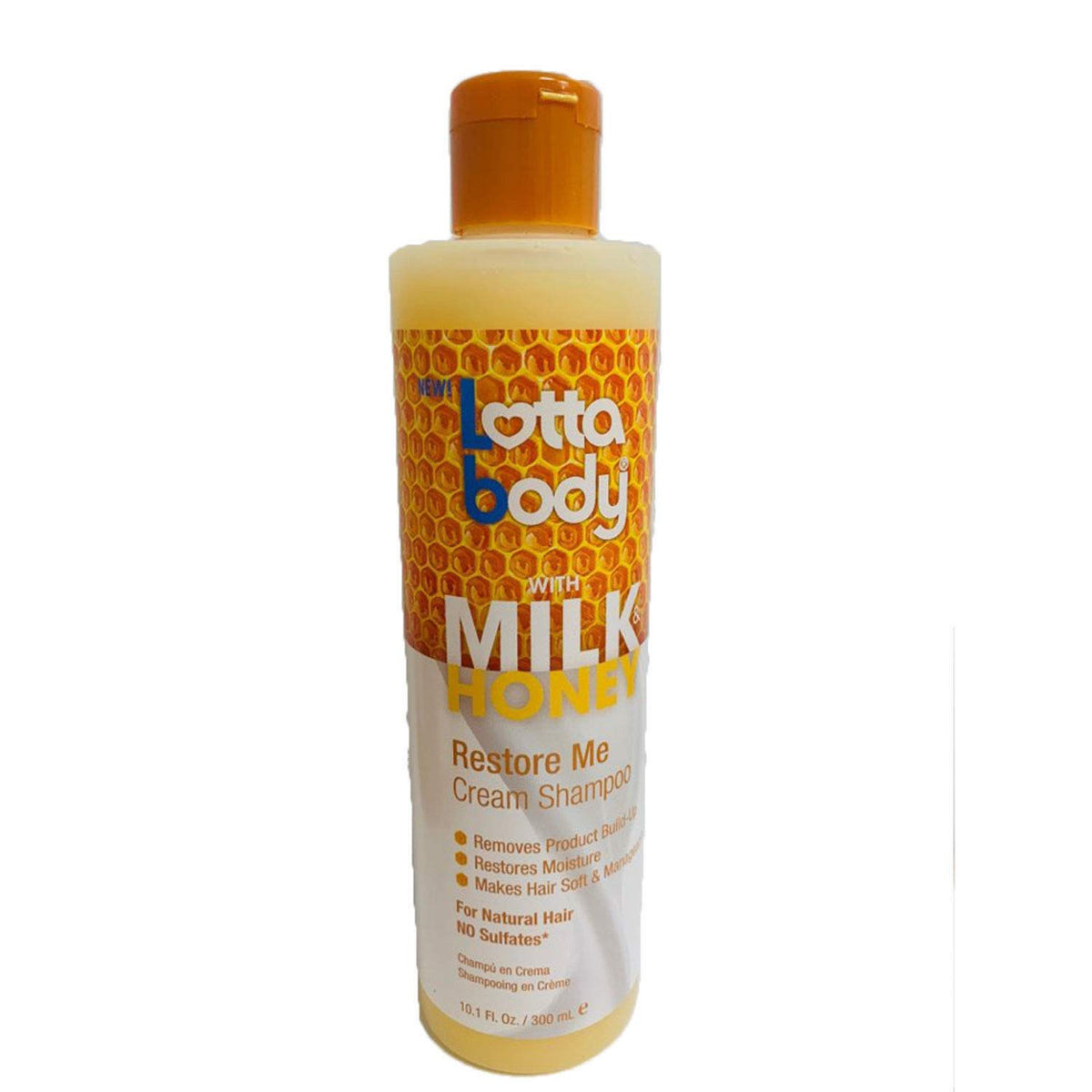 Lottabody w/Milk & Honey- Restore Me Cream Conditioner 10.1oz