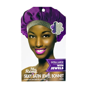 Ms. Remi Silky Satin Jewel Bonnet Extra Large (3608)