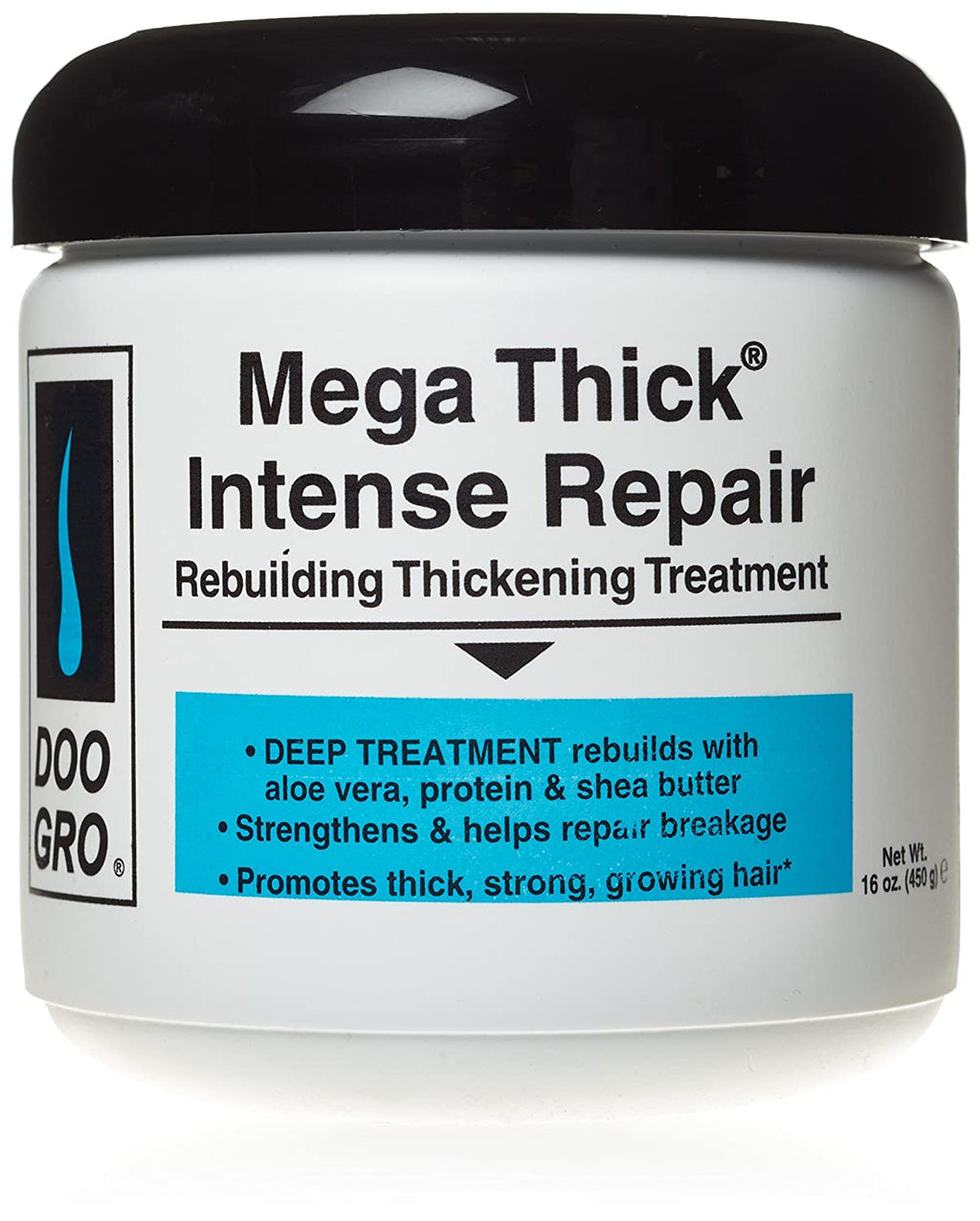 Doo Gro- Mega Thick Intense Repair Rebuilding Thickening Treatment 16oz