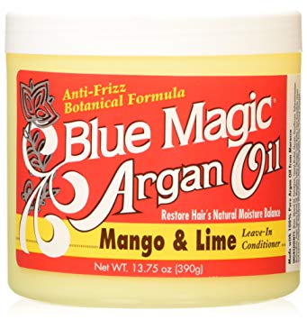 Blue Magic Argan Oil Leave In Conditioner-Mango & Lime 13.75 oz