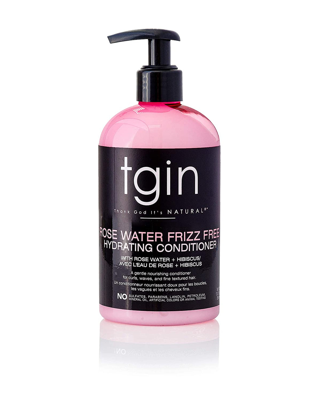 TGIN Curls N' Roses- Rose Water Frizz Free Hydrating Conditioner 13oz