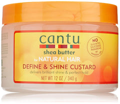 Cantu For Natural Hair Define & Shine Custard 12 oz