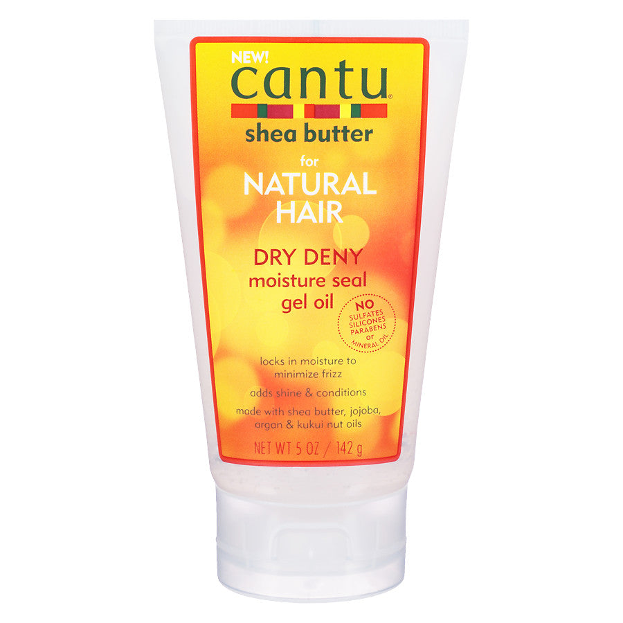 Cantu For Natural Hair Dry Deny Moisture Seal Gel Oil 5 oz