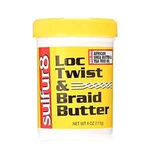 Sulfur 8- Loc Twist & Braid Butter 4oz