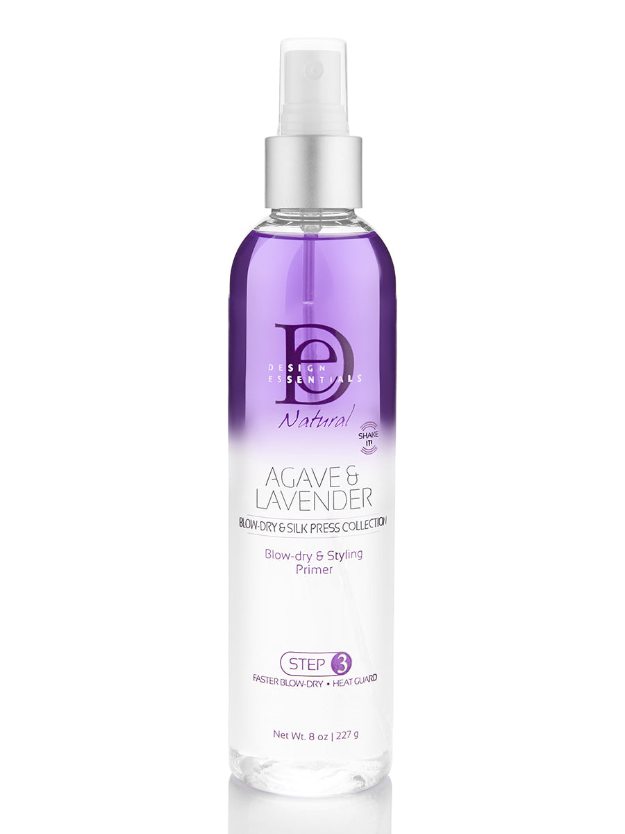 Design Essentials Agave & Lavender- Moisturizing Blow Dry & Style Primer (Step 3) 8 oz