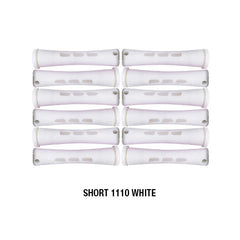 Annie Cold Wave Rods #1110 Short White 12CT